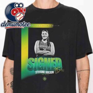 Stefanie Dolson Seattle Storm Signed Graphic Unisex T-Shirt