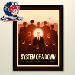 System Of A Down Olympiastadion Berlin DE 2026 Home Decor Poster Canvas