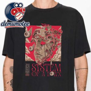 System Of A Down Stade De France 2026 Paris July 2nd 4th Black Version Unisex T-Shirt