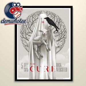 The Cure Rock Werchter In Sussex England 5 July 2026 Home Decor Poster Canvas