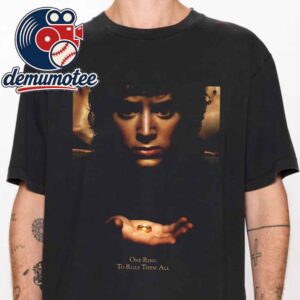 The Lord Of The Rings Frodo Fellowship Of The One Ring To Rule Them All Unisex T-Shirt