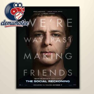 The Social Network Movie 2026 Jeremy Strong We’re Way Past Making Friends Home Decor Poster Canvas
