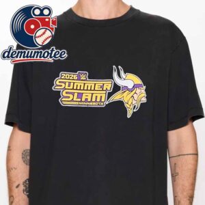 Brock Lesnar Minnesota Vikings 2026 WWE SummerSlam Unisex T-Shirt